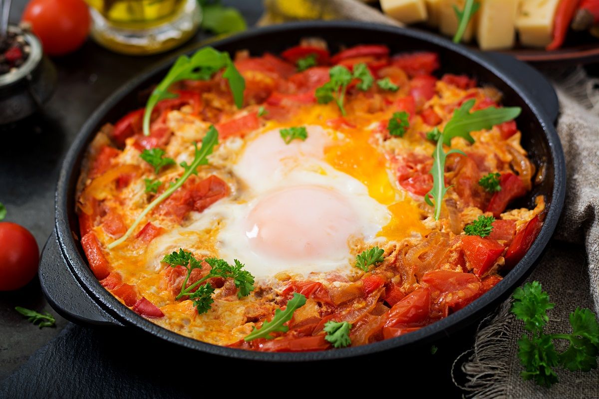 Shakshuka: huevos al estilo israelí