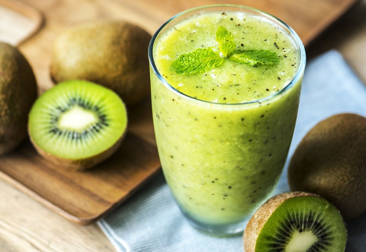 Smoothie de kiwi: nutritivo y muy saciante